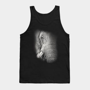 African Elephant Close-up Tank Top